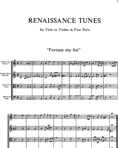 Renaissance Tunes Set 6