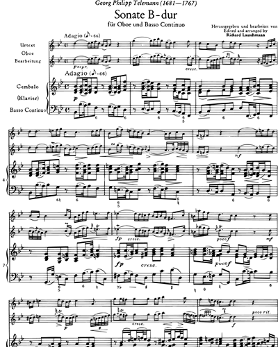 Sonata in B-flat major