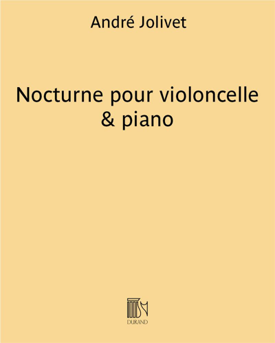 Nocturne pour violoncelle & piano