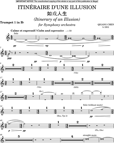 Trumpet 1 in C/Piccolo Trumpet in A