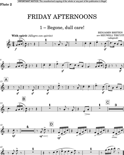 Friday Afternoons [Arranged by Heuwell Tircuit]