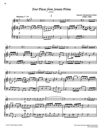 Four Pieces From Sonata Prima