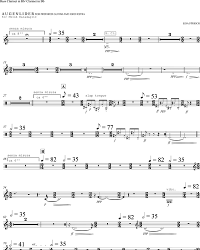 Clarinet in Bb 3/Bass Clarinet