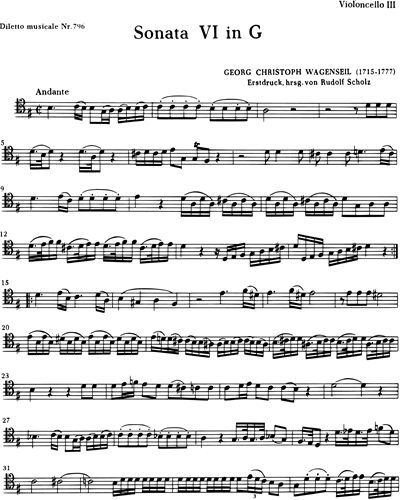 Sonata No.6 in G Major