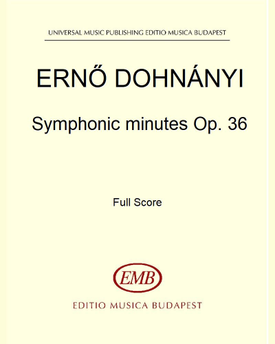 Symphonic minutes op. 36