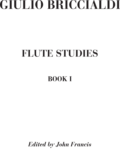 Flute studies (Book 1)