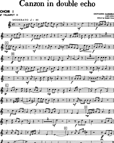 [Choir 1] Trumpet in Bb 2