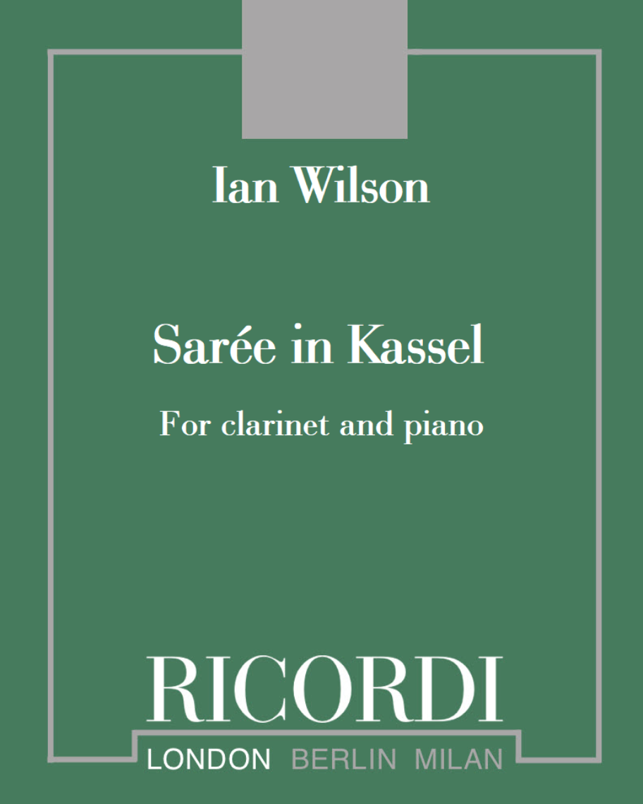 Sarée in Kassel - For clarinet and piano