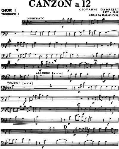 [Choir 1] Trombone 1