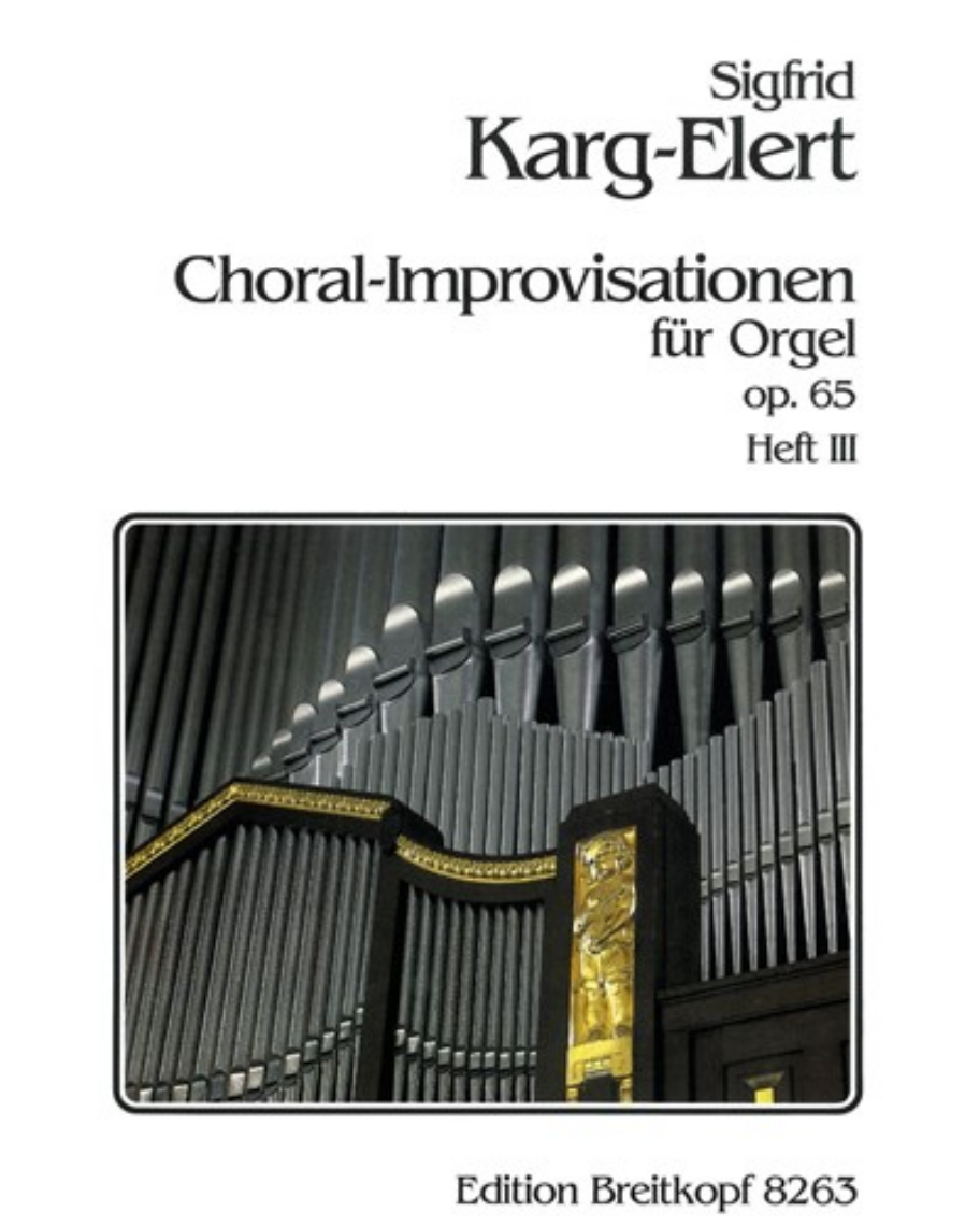 66 Choral-Improvisationen op. 65, Heft 3 