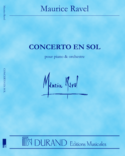 Concerto en sol pour piano et orchestre