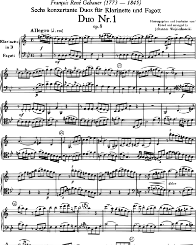 6 Duos Concertante, Vol. 1