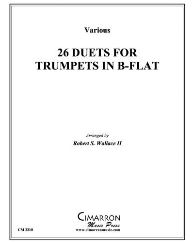 26 Duets for Trumpets in Bb