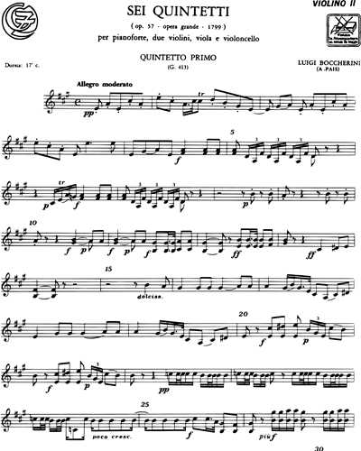 6 Quintetti, op. 57