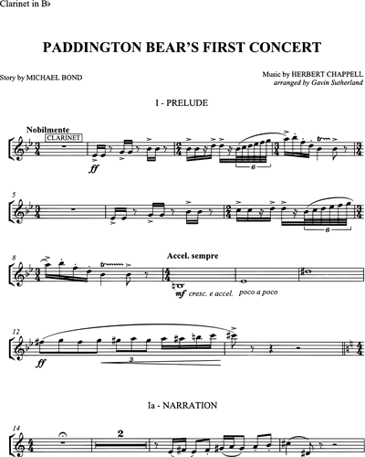 Paddington Bear’s First Concert