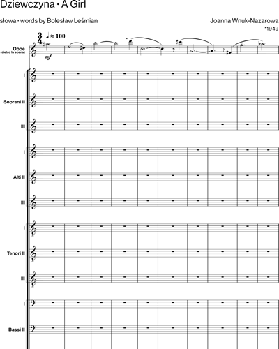 Mixed Chorus SATB