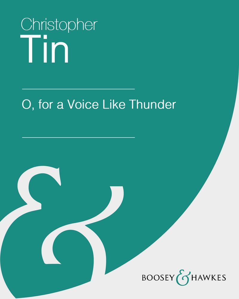 O, for a Voice Like Thunder
