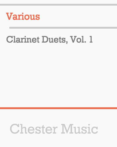 Clarinet Duets, Vol. 1