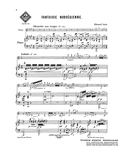 Piano Score