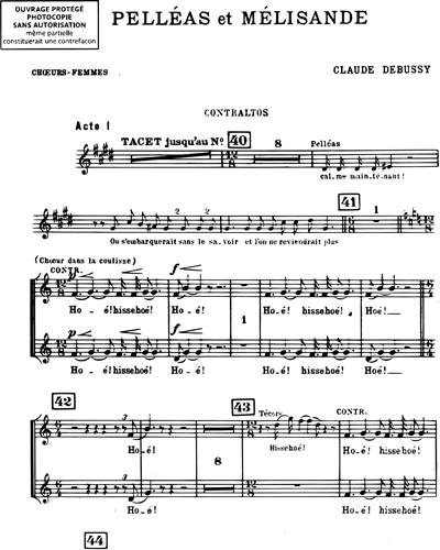 Chorus Score Female