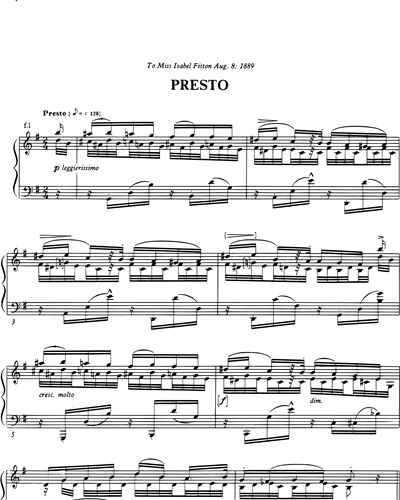 "Presto" and "Griffinesque"