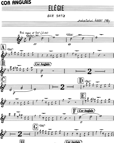 Elégie (extrait de "5 mélodies" Op. 19)