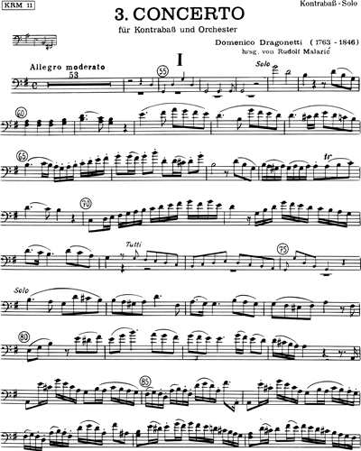 Concerto No. 3 in A major