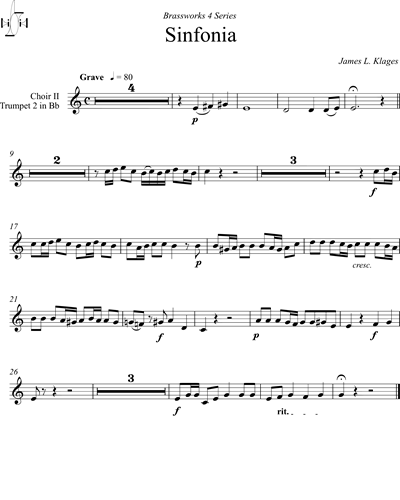 [Choir 2] Trumpet in Bb 2