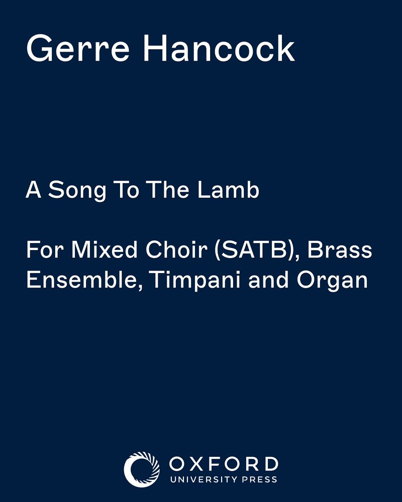 A Song To The Lamb