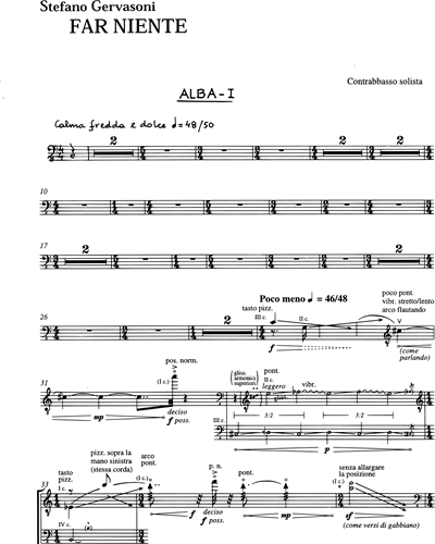 [Solo] Double Bass