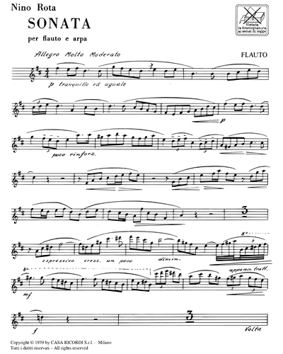 Sonata per flauto e arpa