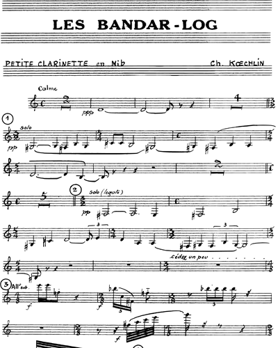 Clarinet in Eb