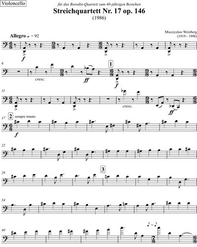String Quartet No. 17, op. 146