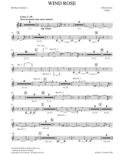 Bass Clarinet 2 in Bb