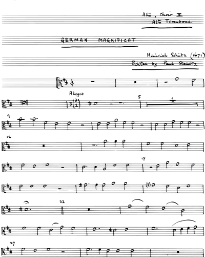 [Choir 2] Alto & Alto Trombone