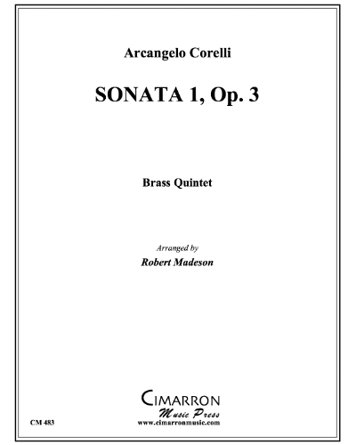 Sonata I, op. 3