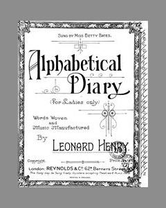 An Alphabetical Diary