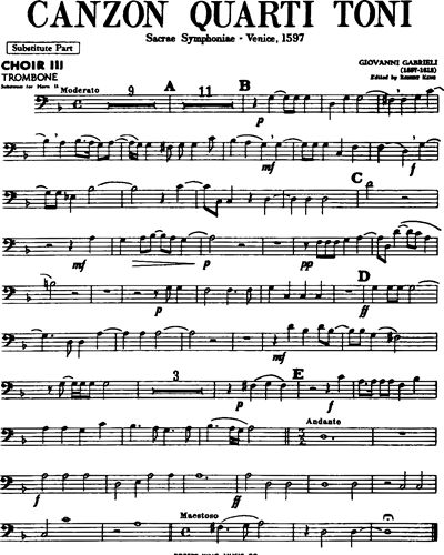 [Choir 3] Trombone (Horn Alternative)