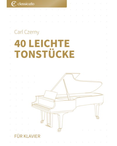 40 Easy Tone Pieces, op. 803 No. 1 - 6