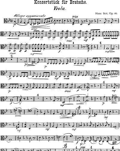 Konzertstück G-Moll, op. 46