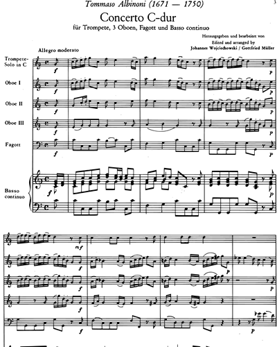 Basso Continuo & Full Score