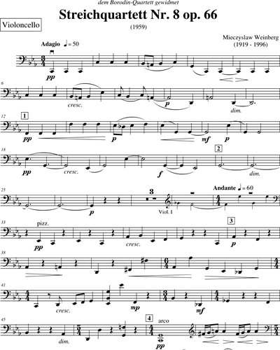 String Quartet No. 8, op. 66