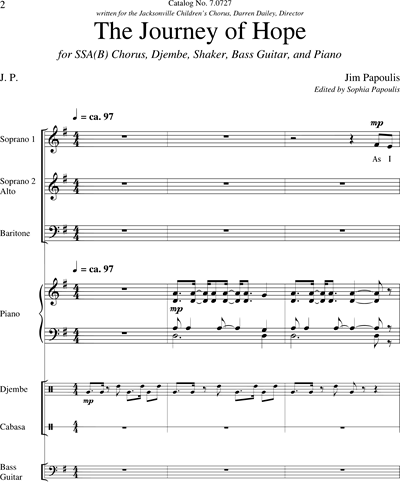 Female Chorus & Piano & Full Score