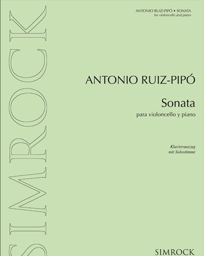 Sonata para Violoncello y Piano