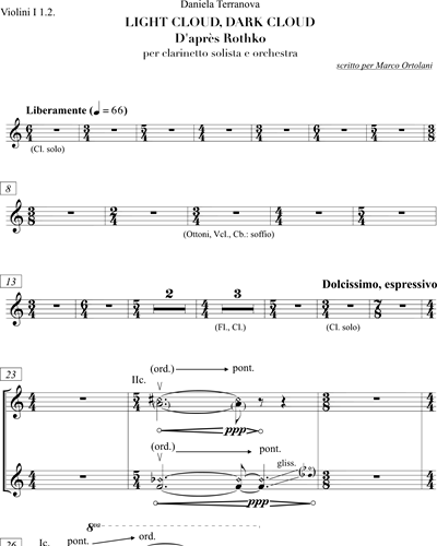 Violin 1 Desk 1 & Violin 1 Desk 2