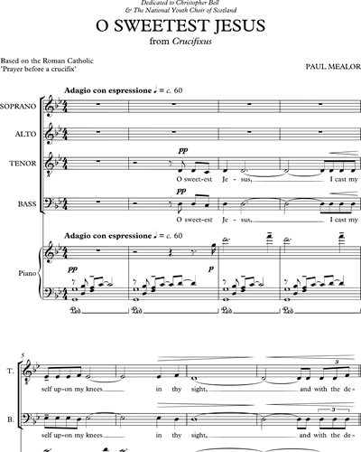 Mixed Chorus SATB & Piano