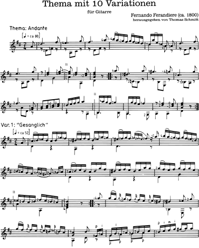 Theme with 10 Variations