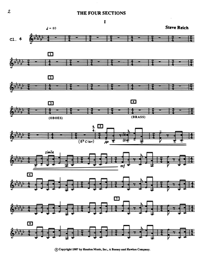 Clarinet 4/Bass Clarinet