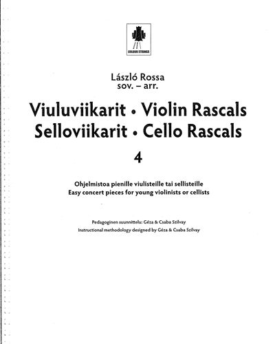 Colourstrings Violin ABC: Violin Rascals, Book 4