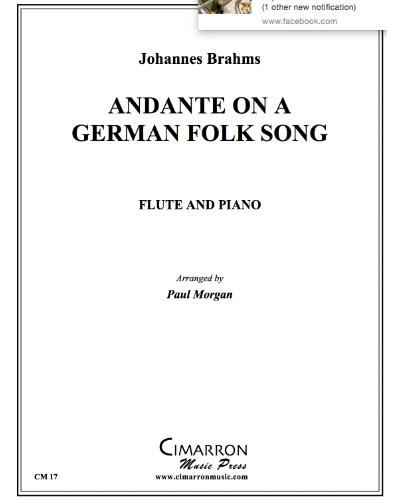 Andante on a German Folk Song